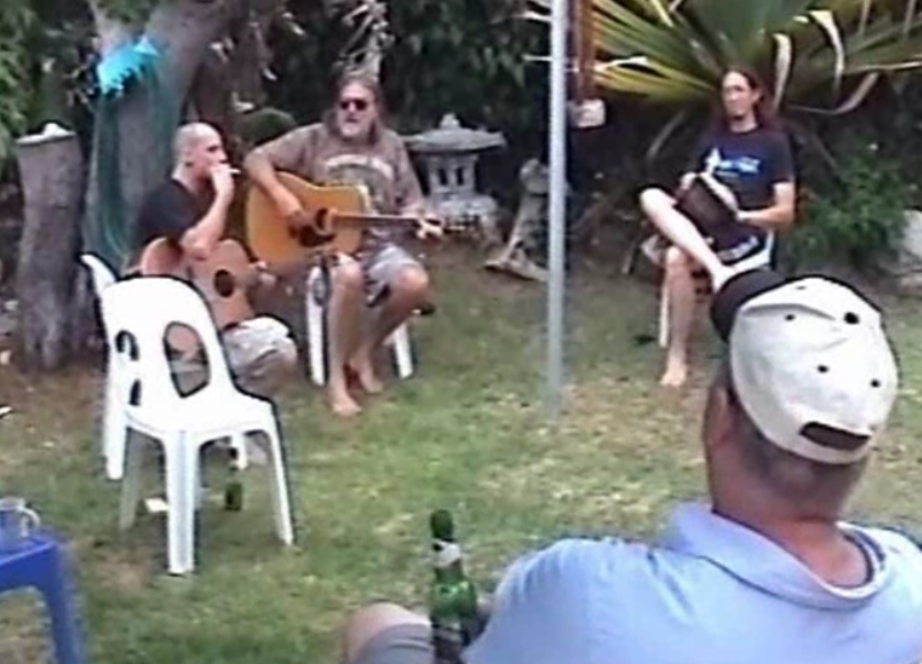 Jack Hammer at Brian Currin’s 50th birthday bash, 7th February 2009.